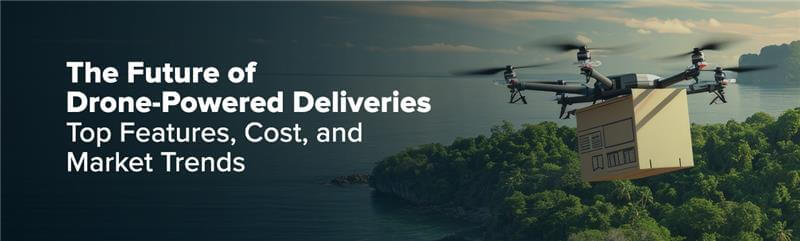 Drone delivery system app development